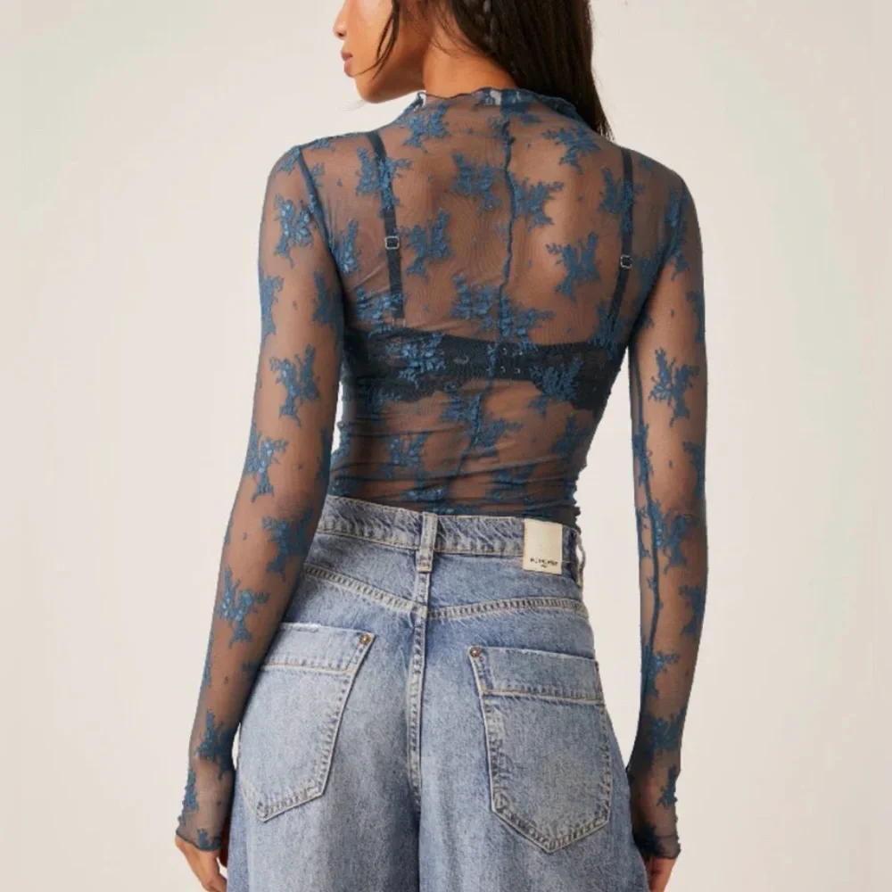 Free People Lady Lux Layering Top | Night Swim |XS - Picture 2 of 12